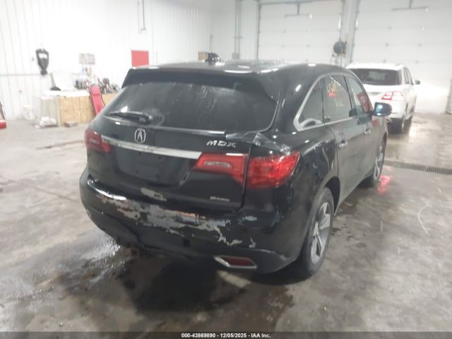 2014 ACURA MDX 5FRYD4H24EB005603 Photo 5