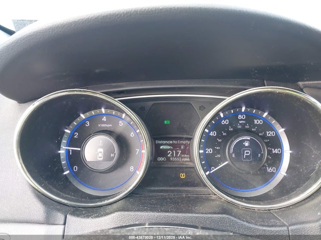 Aukcja sprzedaży 2013 Hyundai Sonata Se, vin: 5NPEC4AC3DH728661, numer aukcji: 43870020