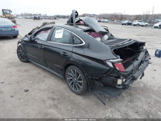 2022 HYUNDAI SONATA KMHL34J24NA204387 Photo 2