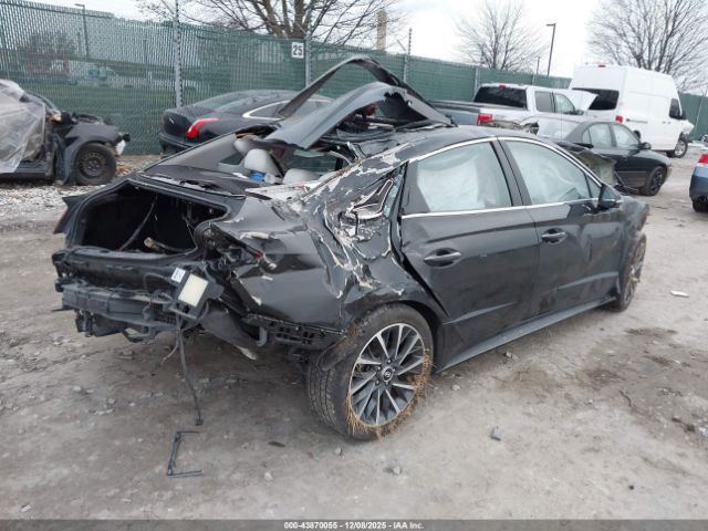 2022 HYUNDAI SONATA KMHL34J24NA204387 Photo 3