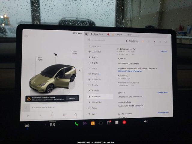 2025 TESLA MODEL Y 7SAYGDEE0SF294680 Photo 6
