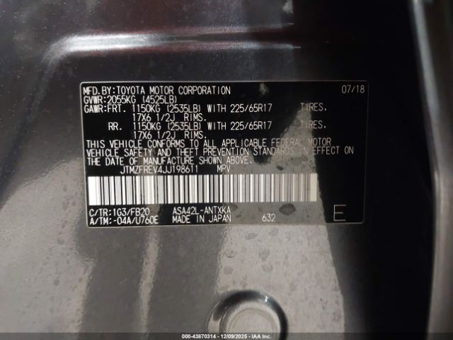 2018 TOYOTA RAV4 JTMZFREV4JJ198611 Photo 8