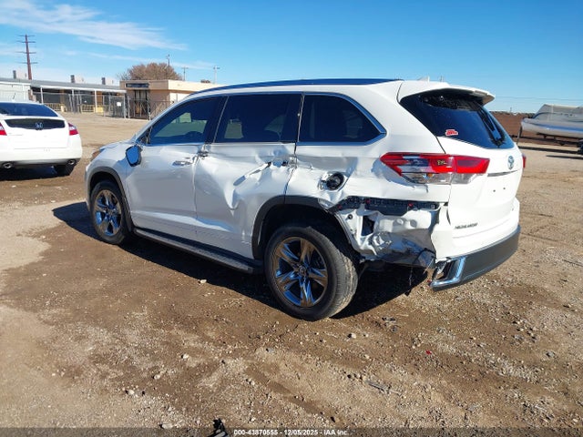 5TDYZRFH0KS335804 Toyota Highlander Limited Platinum