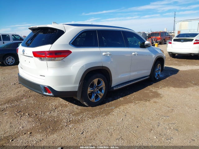 5TDYZRFH0KS335804 Toyota Highlander Limited Platinum