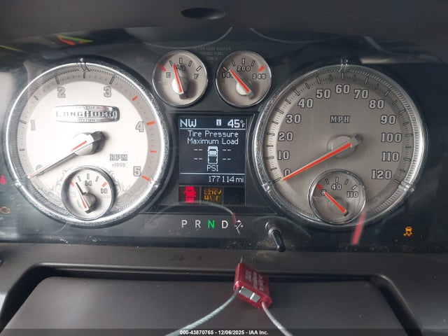 2012 Ram 2500 Laramie Longhorn/limited Edition მანქანა იყიდება აუქციონზე, vin: 3C6UD5PLXCG185197, აუქციონის ნომერი: 43870765