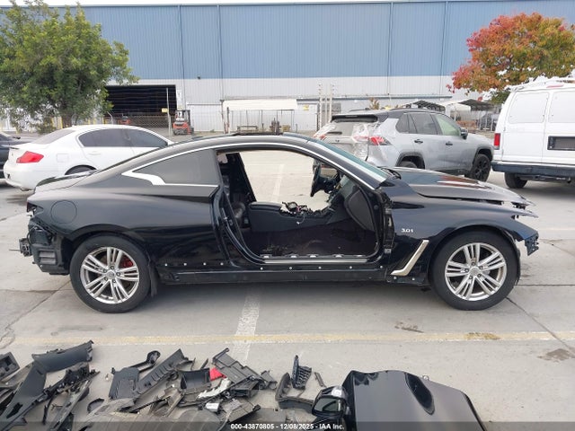 43870805 :رقم المزاد ، JN1EV7EK7HM360156 vin ، 2017 Infiniti Q60 3.0t Premium مزاد بيع