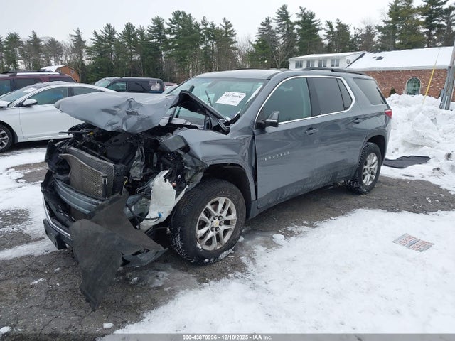 1GNEVGKW5MJ185025 Chevrolet Traverse Awd Lt Cloth