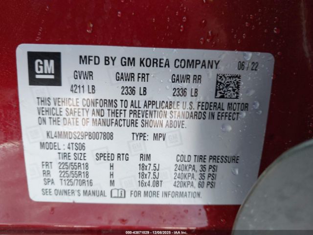 2023 BUICK ENCORE GX KL4MMDS29PB007808 Photo 8