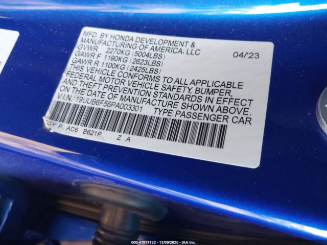2023 ACURA TLX 19UUB6F56PA003301 Photo 8