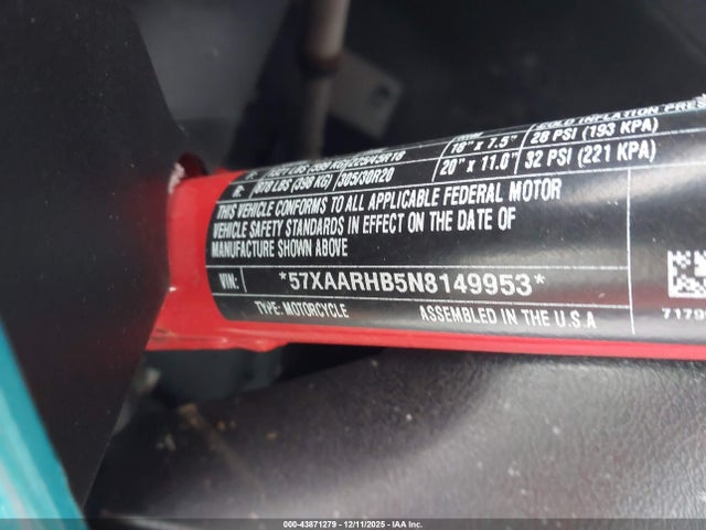 2022 POLARIS SLINGSHOT 57XAARHB5N8149953 Photo 8