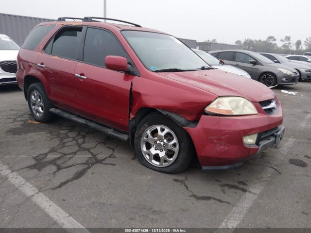2002 ACURA MDX 2HNYD18642H514612