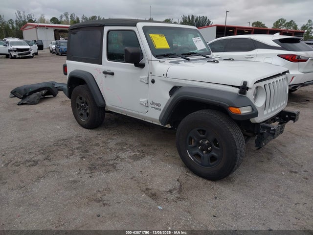 2019 JEEP WRANGLER 1C4GJXAG6KW675738