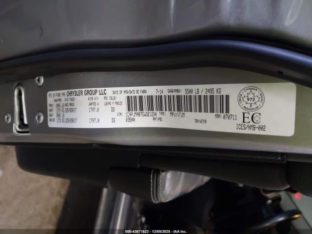 2014 JEEP CHEROKEE 1C4PJMAB7EW321234 Photo 8