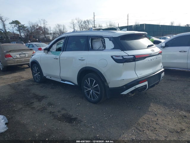 2025 Infiniti Qx60 Sensory Awd მანქანა იყიდება აუქციონზე, vin: 5N1AL1GS2SC333788, აუქციონის ნომერი: 43872031