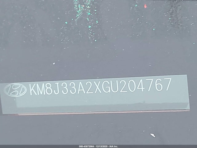 Aukcja sprzedaży 2016 Hyundai Tucson Limited, vin: KM8J33A2XGU204767, numer aukcji: 43872064