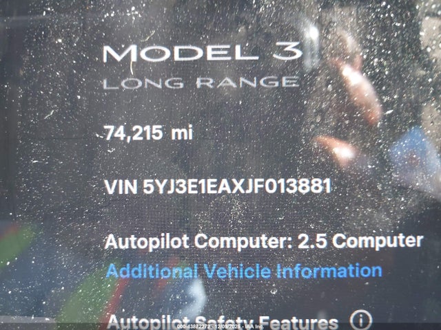 2018 TESLA MODEL 3 5YJ3E1EAXJF013881 Photo 6