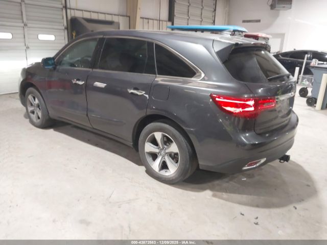 2016 ACURA MDX 5FRYD3H26GB014980 Photo 2