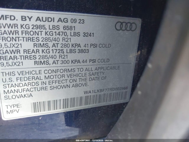 2024 AUDI Q7 WA1LXBF77RD002868 Photo 8