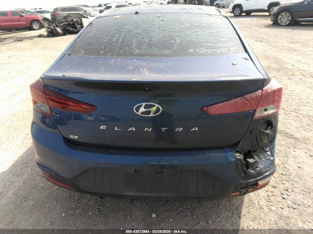 2019 Hyundai Elantra Se მანქანა იყიდება აუქციონზე, vin: 5NPD74LF3KH478729, აუქციონის ნომერი: 43872994