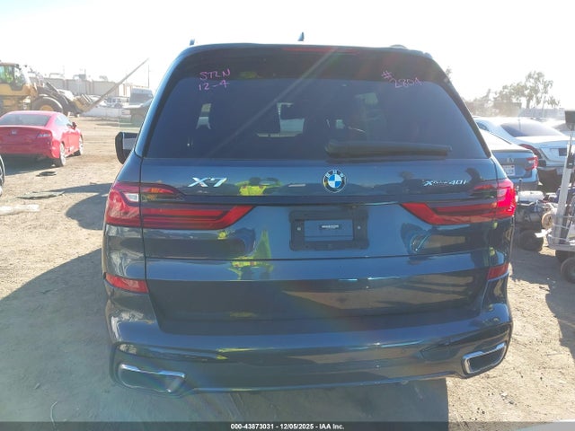 Продаж на аукціоні авто 2022 Bmw X7 Xdrive40i, vin: 5UXCW2C0XN9K72804, номер лоту: 43873031