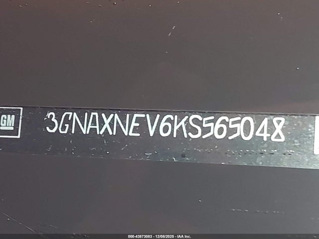 3GNAXNEV6KS565048 Chevrolet Equinox Premier
