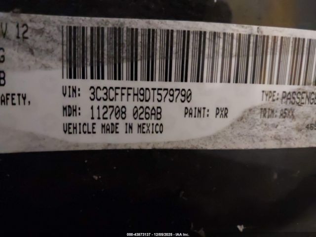 2013 FIAT 500 3C3CFFFH9DT579790 Photo 8