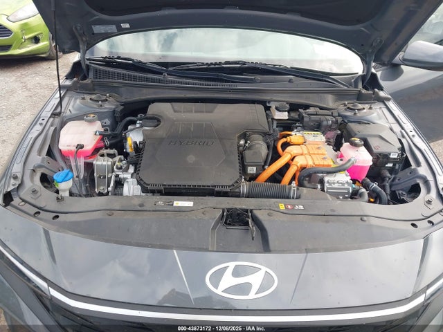 43873172 :رقم المزاد ، KMHLM4DJ8RU107598 vin ، 2024 Hyundai Elantra Hybrid Blue مزاد بيع