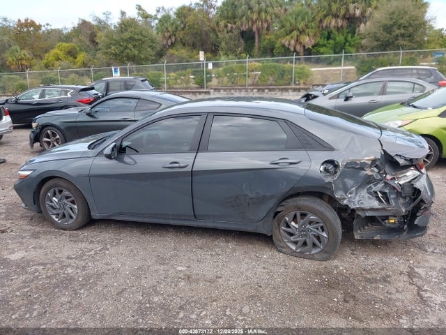 43873172 :رقم المزاد ، KMHLM4DJ8RU107598 vin ، 2024 Hyundai Elantra Hybrid Blue مزاد بيع