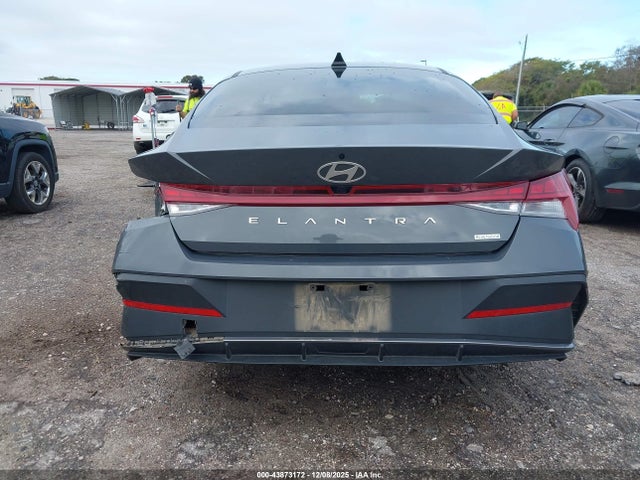 43873172 :رقم المزاد ، KMHLM4DJ8RU107598 vin ، 2024 Hyundai Elantra Hybrid Blue مزاد بيع