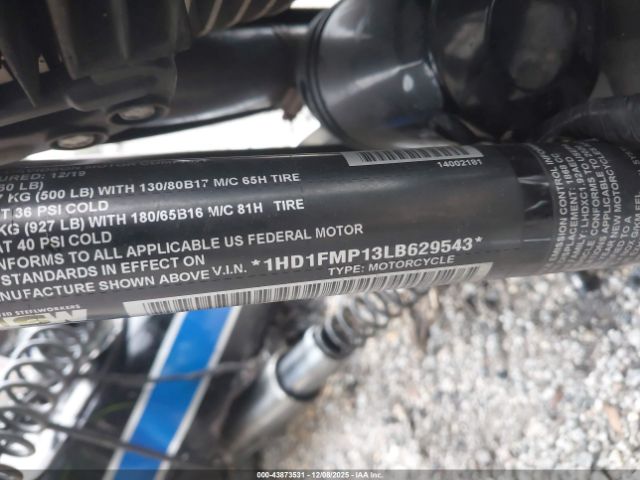 2020 HARLEY-DAVIDSON FLHTP 1HD1FMP13LB629543 Photo 9