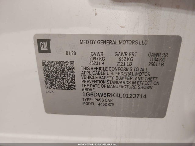 2020 CADILLAC CT5 1G6DW5RK4L0123714 Photo 8