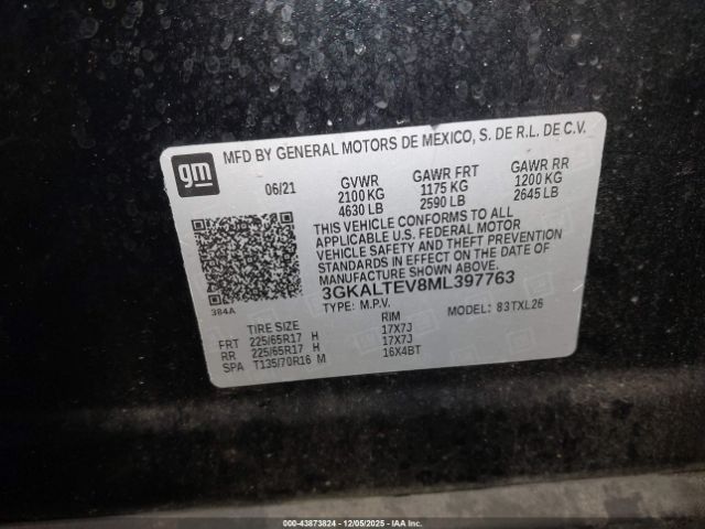 2021 GMC TERRAIN 3GKALTEV8ML397763 Photo 8