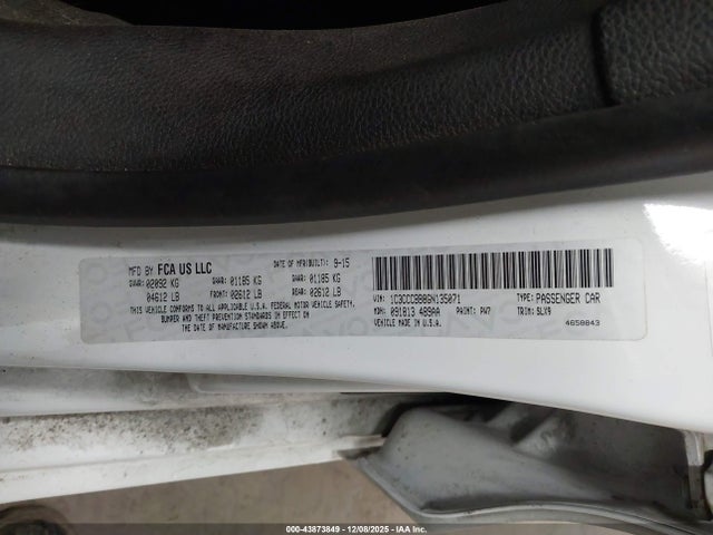 Chrysler 200 S 2016 1C3CCCBB8GN135071 Image 9