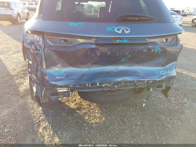 5N1AL1HU0SC349214 Infiniti Qx60 Autograph Awd