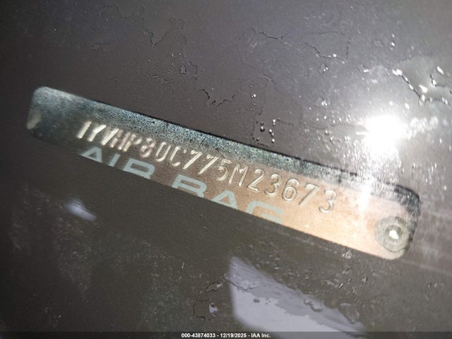 43874033 :رقم المزاد ، 1YVHP80C775M23673 vin ، 2007 Mazda Mazda6 I Sport Ve مزاد بيع