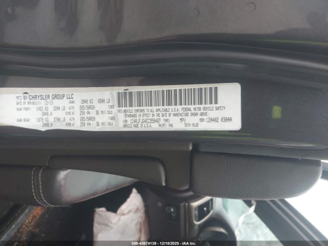 2014 JEEP GRAND CHEROKEE 1C4RJFJG4EC359487 Photo 8