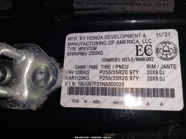 2022 ACURA TLX 19UUB7F01NA800028 Photo 8
