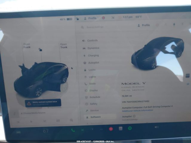 2024 TESLA MODEL Y 7SAYGDEE1RA271982 Photo 6