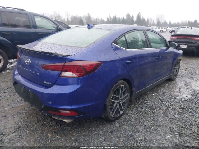2019 HYUNDAI ELANTRA KMHD04LB8KU861195 Photo 3