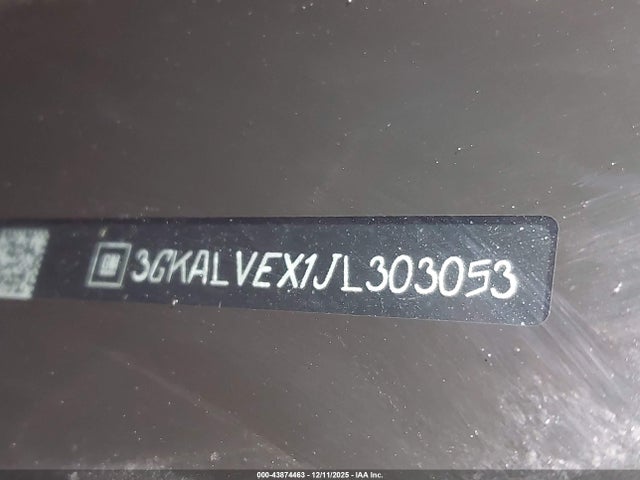 3GKALVEX1JL303053 GMC Terrain Slt
