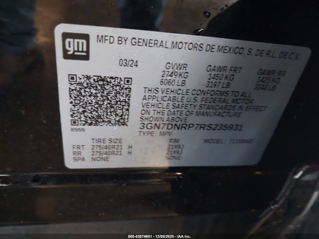 Chevrolet Equinox Ev Rs 2024 3GN7DNRP7RS235931 Image 9