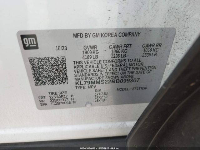 2024 CHEVROLET TRAILBLAZER KL79MMS22RB099307 Photo 8