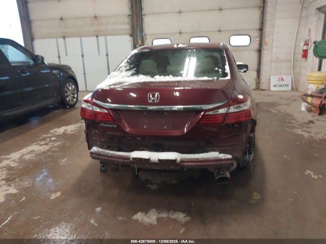 Aukcja sprzedaży 2016 Honda Accord Ex-l, vin: 1HGCR2F86GA060124, numer aukcji: 43875000