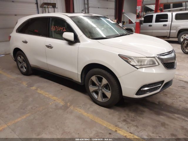 2014 ACURA MDX 5FRYD3H29EB016073