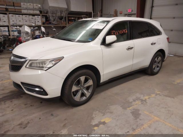 2014 ACURA MDX 5FRYD3H29EB016073 Photo 1