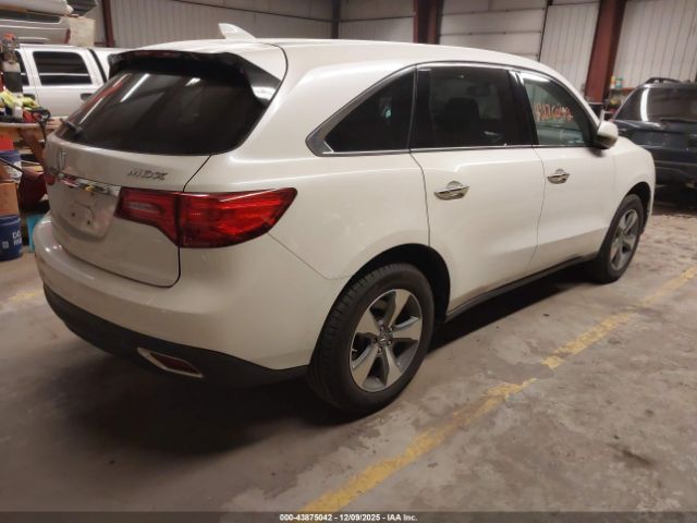 2014 ACURA MDX 5FRYD3H29EB016073 Photo 3