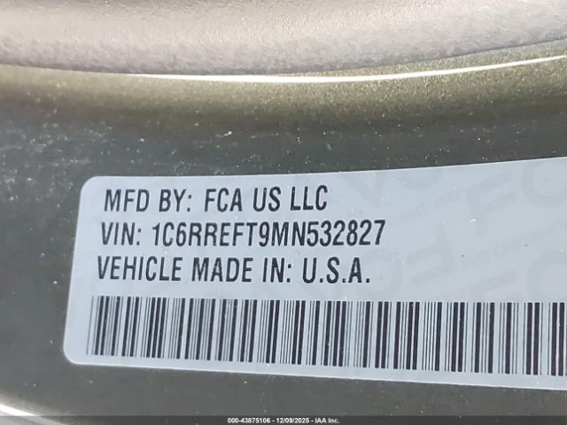 2021 RAM 1500 1C6RREFT9MN532827 Photo 8