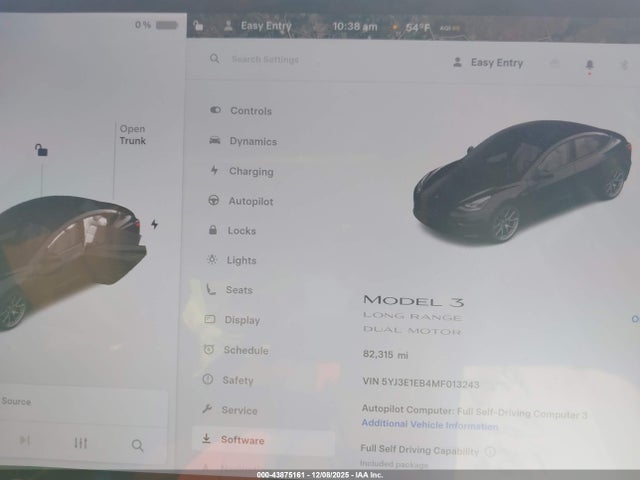 2021 TESLA MODEL 3 5YJ3E1EB4MF013243 Photo 6