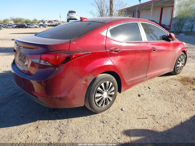 5NPDH4AE6GH736496 Hyundai ELANTRA SE