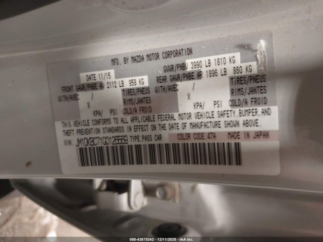 2016 MAZDA CX-3 JM1DKBC71G0126569 Photo 8